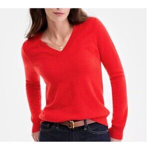 Charter Club 100% Cashmere Women's V-Neck Long-Sleeve Sweater size large